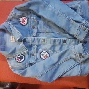 Minnie Mouse patches denim jacket